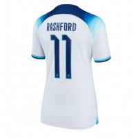 Echipament fotbal Anglia Marcus Rashford #11 Tricou Acasa Mondial 2022 pentru femei maneca scurta